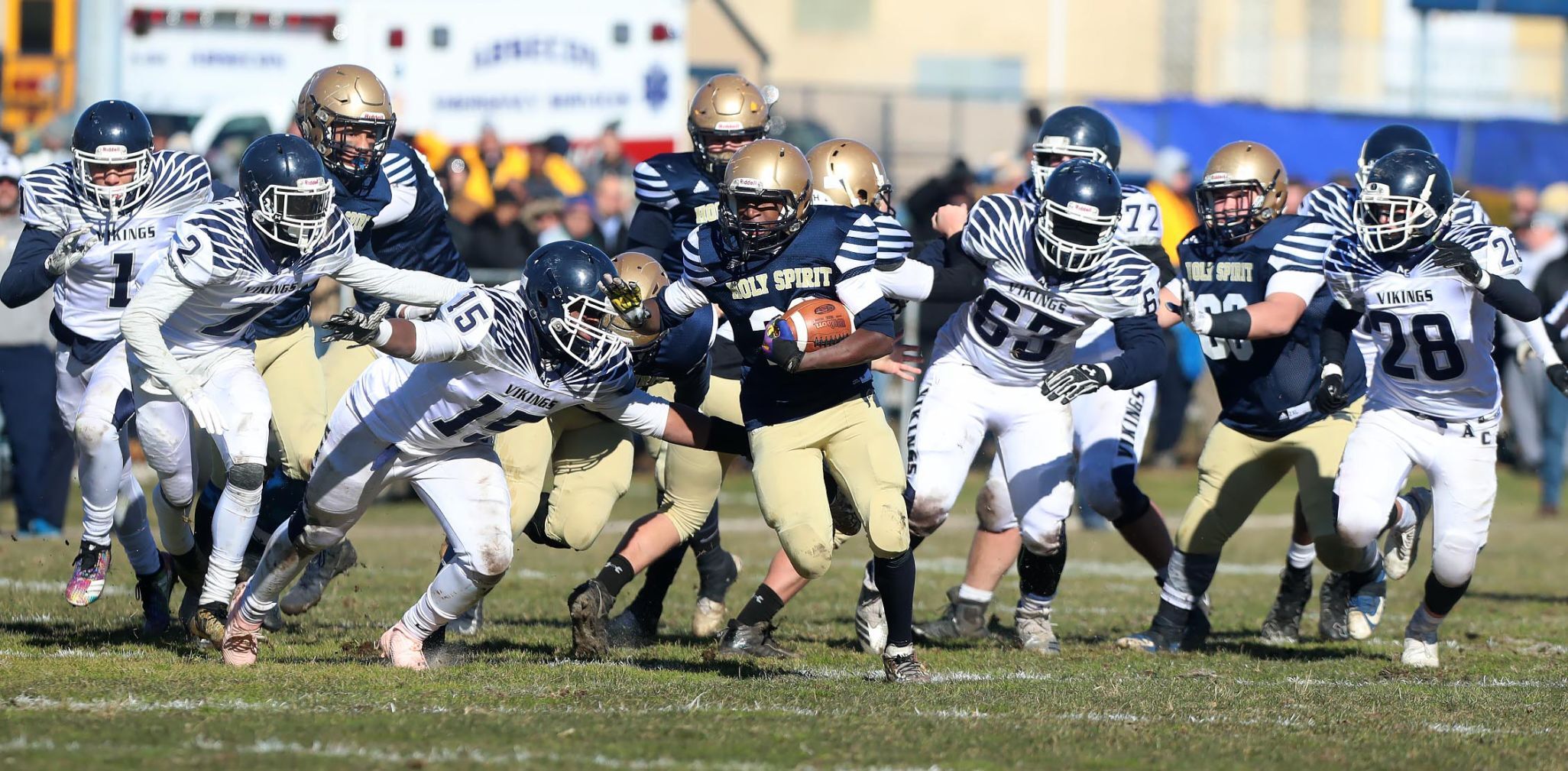 Holy Spirit vs Atlantic City Thanksgiving football game